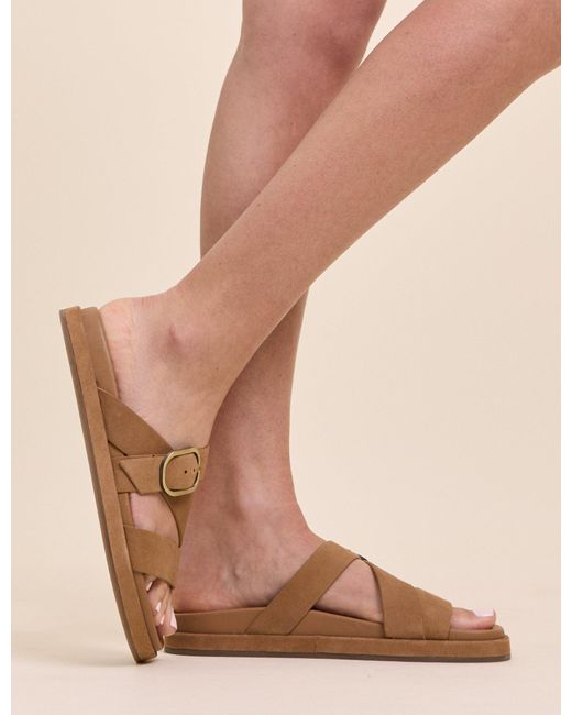 Nobody's Child Brown Suede Sandals