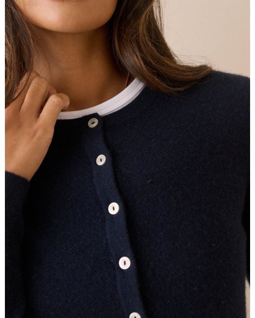 Nobody's Child Blue Cashmere Cardigan