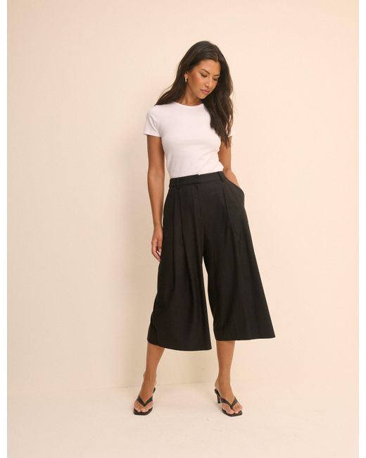 Nobody's Child Natural Romy Tailored Culottes