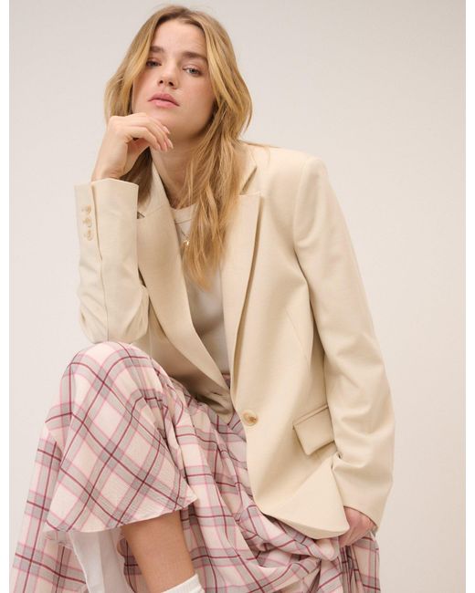 Nobody's Child Blue Boyfriend Blazer