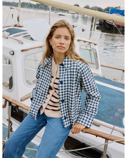 Nobody's Child Black Gingham Swing Jacket