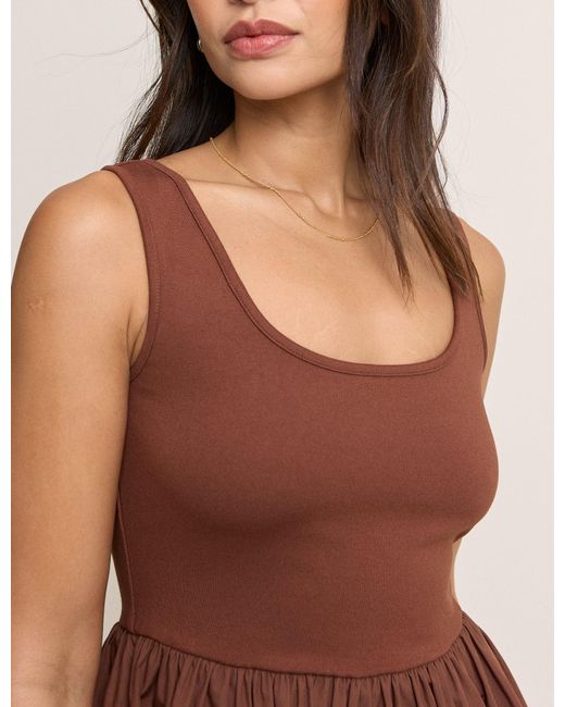 Nobody's Child Natural Colorado Mini Dress