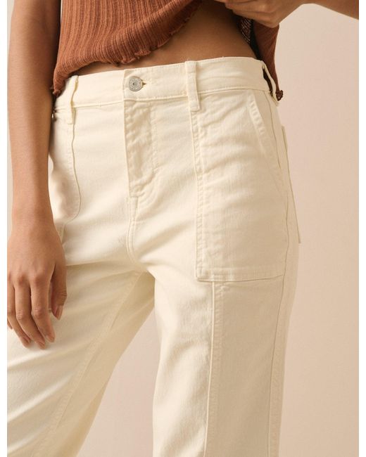 Nobody's Child Natural Denim Tapered Trousers