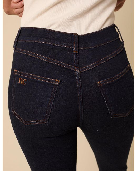 Nobody's Child Natural Dark Denim Capri Jeans
