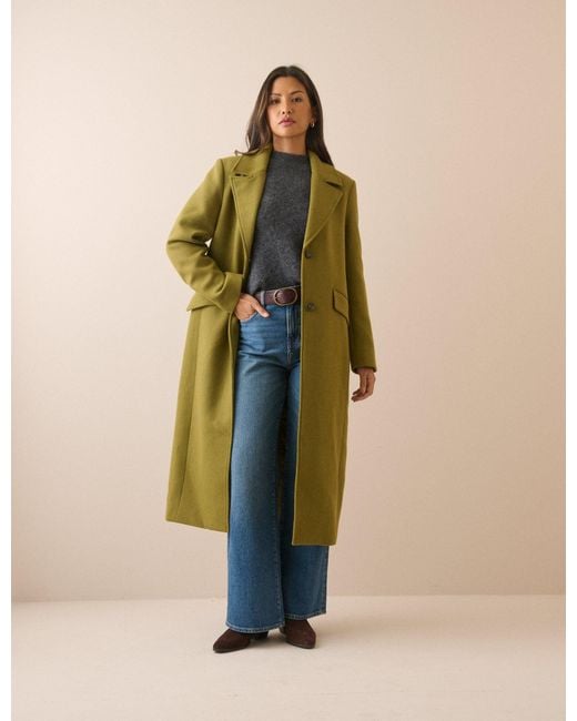Nobody's Child Natural Wool-Blend Coat