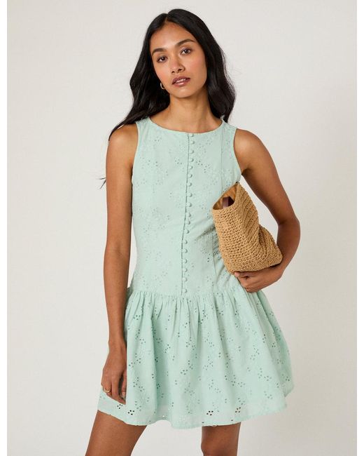 Nobody's Child Green Mint Claudia Mini Dress