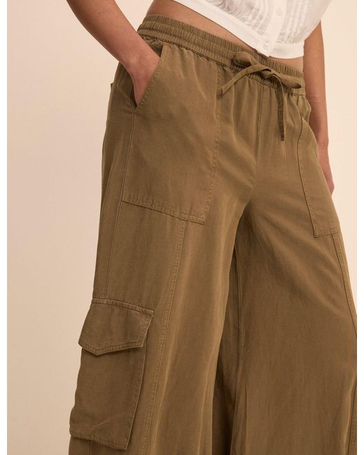 Nobody's Child Natural Utility Balloon Trousers
