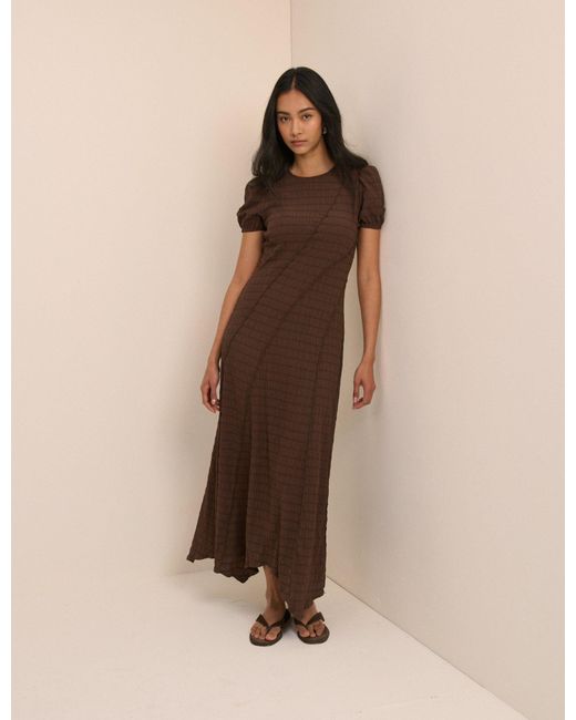 Nobody's Child Natural Cassandra Jersey Midi Dress