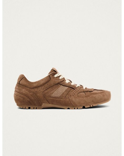 Nobody's Child Brown Alohas Suede Leather Sneakers