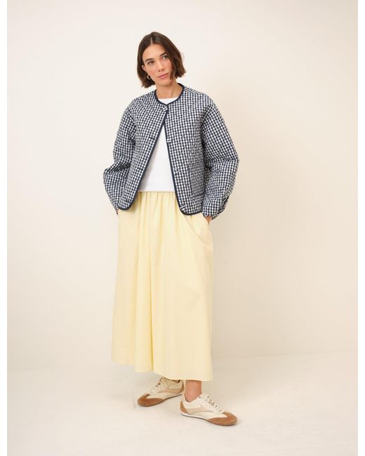 Nobody's Child Blue Reversible Gingham Jacket