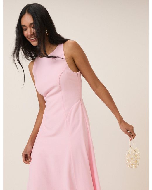 Nobody's Child Pink Reign Midi Dress