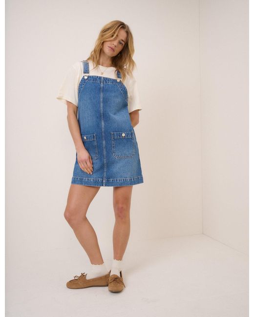 Nobody's Child Blue Denim Reggie Mini Dress