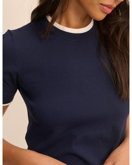 Nobody's Child Blue Double Layer T-Shirt