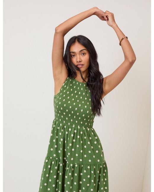 Nobody's Child Green Sleeveless Charlie Midaxi Dress