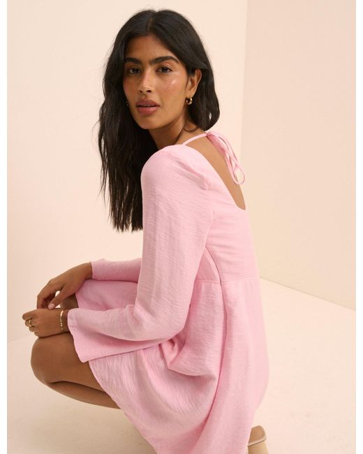 Nobody's Child Pink Luana Mini Dress