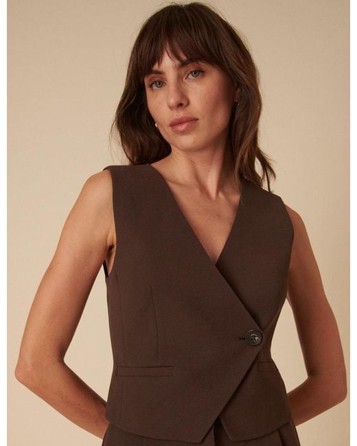 Nobody's Child Brown Waistcoat