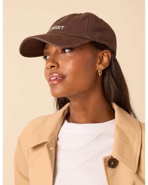 Nobody's Child Brown Florist Cap