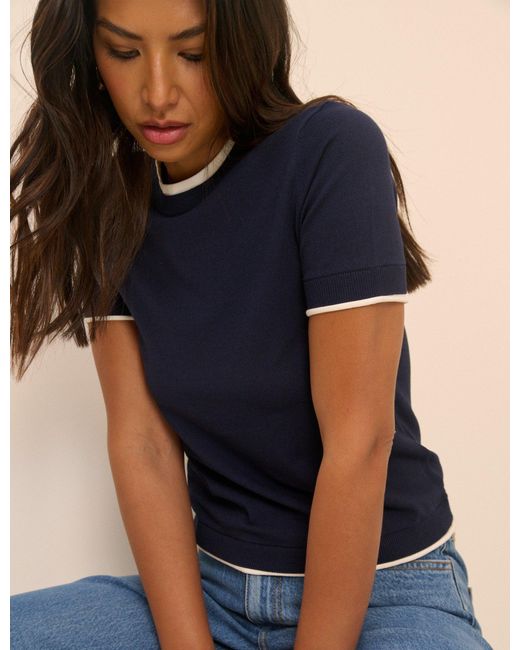 Nobody's Child Blue Double Layer T-Shirt