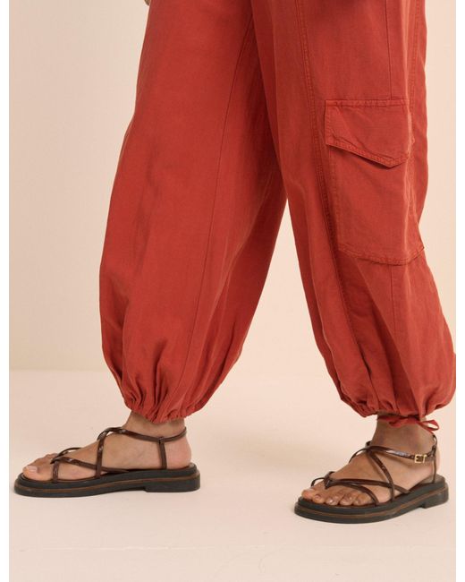Nobody's Child Orange Utility Balloon Trousers