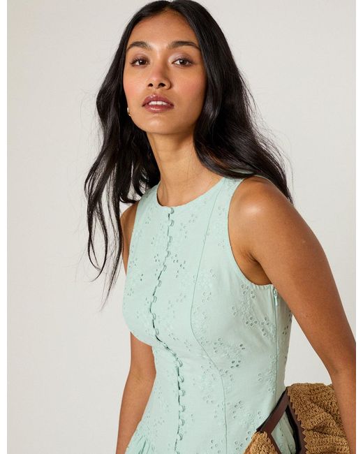 Nobody's Child Green Mint Claudia Mini Dress