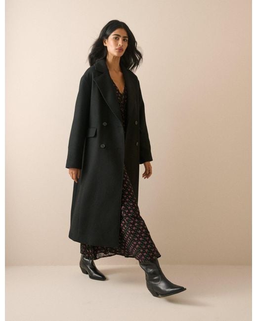 Nobody's Child Natural Wool-Blend Coat