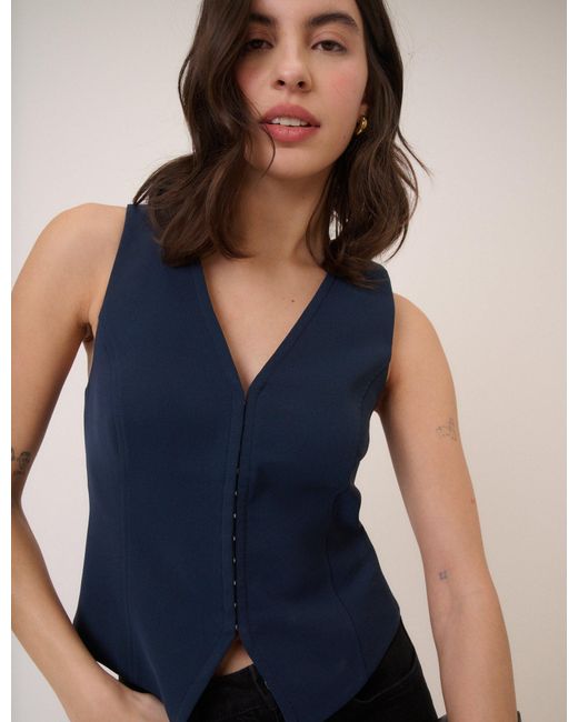 Nobody's Child Blue Waistcoat