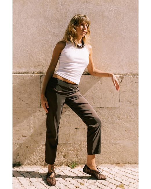 No Emotions UK Natural The Gigi Trousers