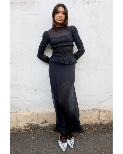 No Emotions UK Black The Mia Skirt