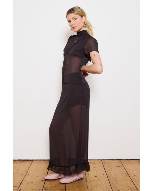 No Emotions UK Black The Mia Skirt