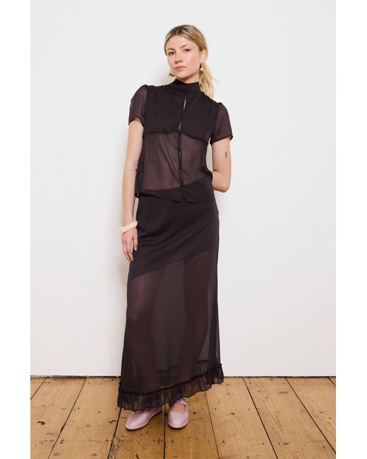 No Emotions UK Black The Mia Skirt