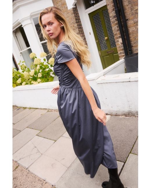 No Emotions UK Blue The Jeanne Dress
