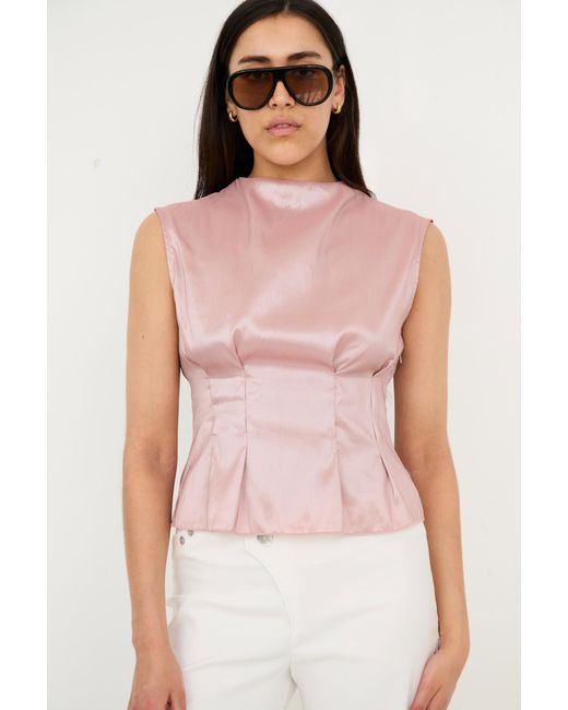 No Emotions UK Natural The Gigi Top