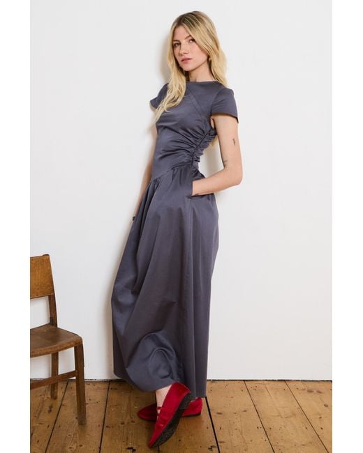 No Emotions UK Blue The Jeanne Dress