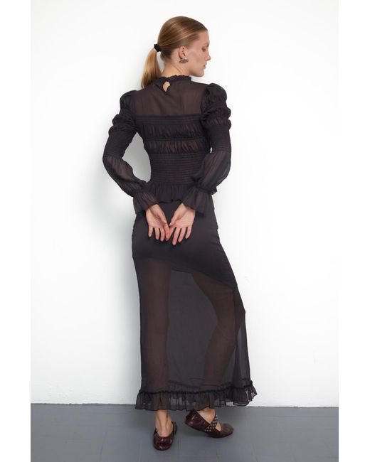 No Emotions UK Blue The Mia Blouse
