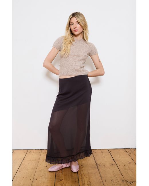 No Emotions UK Black The Mia Skirt