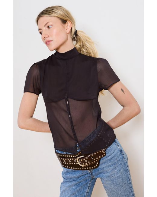 No Emotions UK Green The Mia Top
