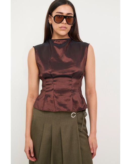No Emotions UK Black The Gigi Top