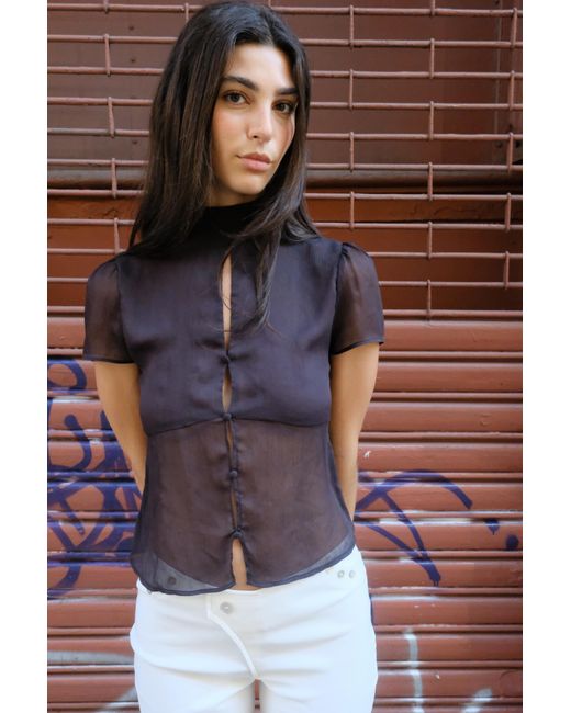 No Emotions UK Green The Mia Top