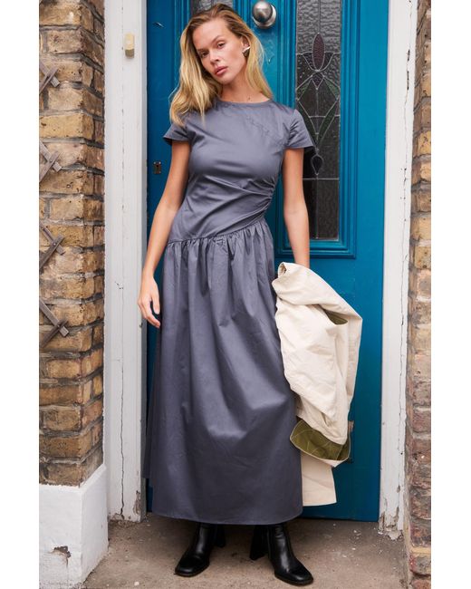 No Emotions UK Blue The Jeanne Dress