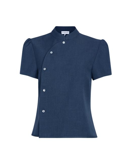 No Emotions UK Blue The Claudia Top