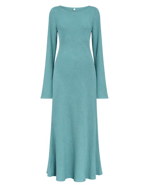 Women's Blue Maxi Dress