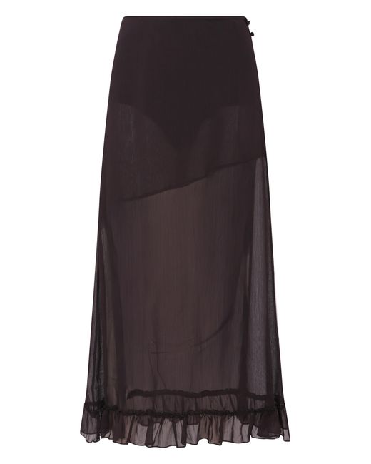 No Emotions UK Black The Mia Skirt