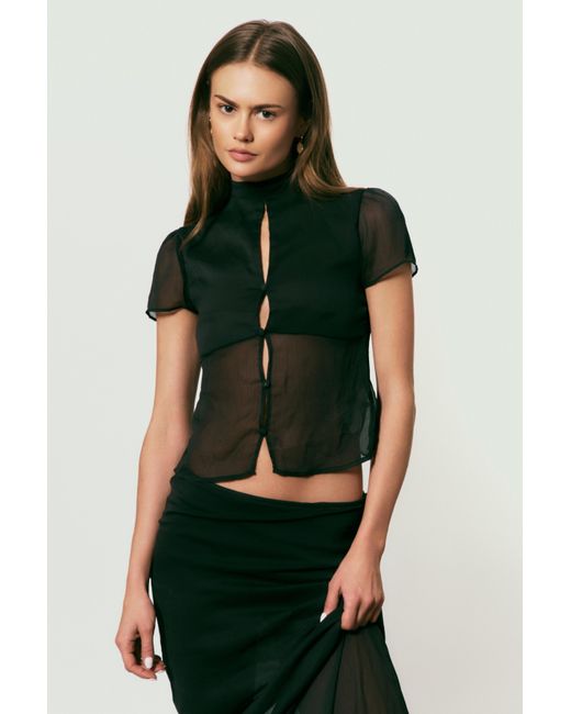 No Emotions UK Green The Mia Top