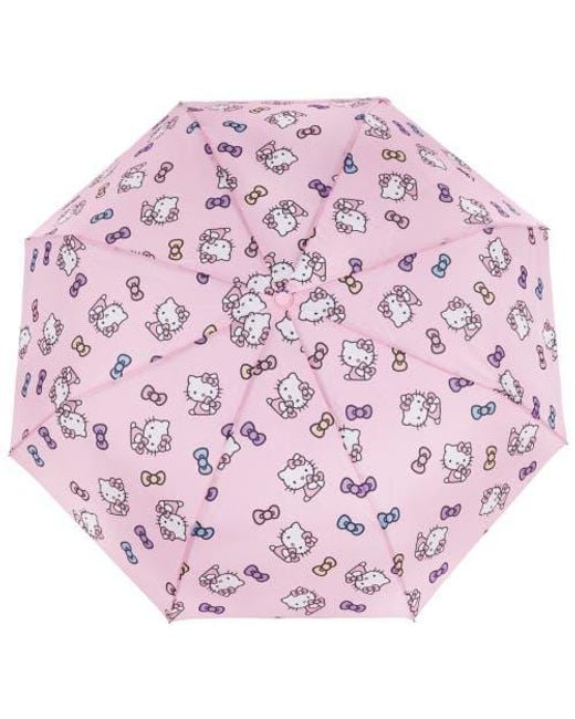 Sanrio,Hello Kitty Pink Gradient Bow Print Umbrella