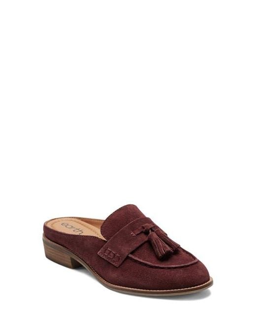 Earth Brown Everett Tassle Mule