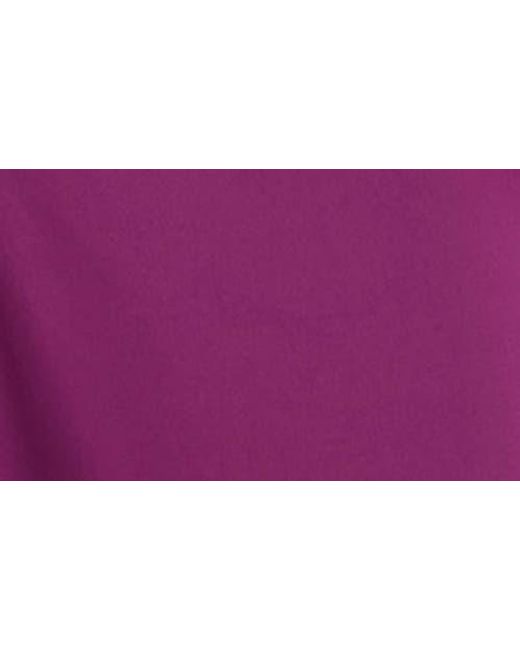 Maggy London Purple Twist Midi Dress
