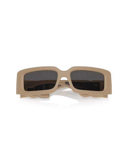 Dolce & Gabbana Natural 53mm Rectangular Sunglasses for men