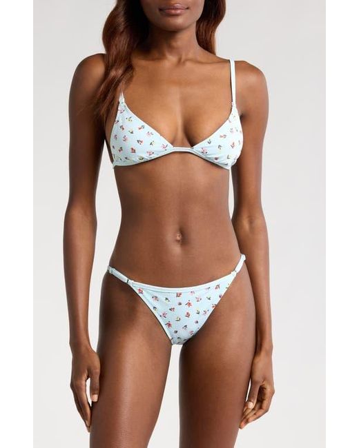 Solid & Striped Black Lulu Bikini Top