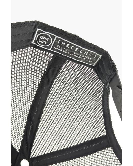 The Celect Black Loading Mid Profile Cap