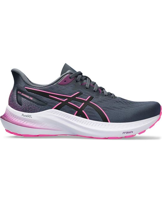 Asics gt 2000 2 mens shoes titanium/blue/lightning deals